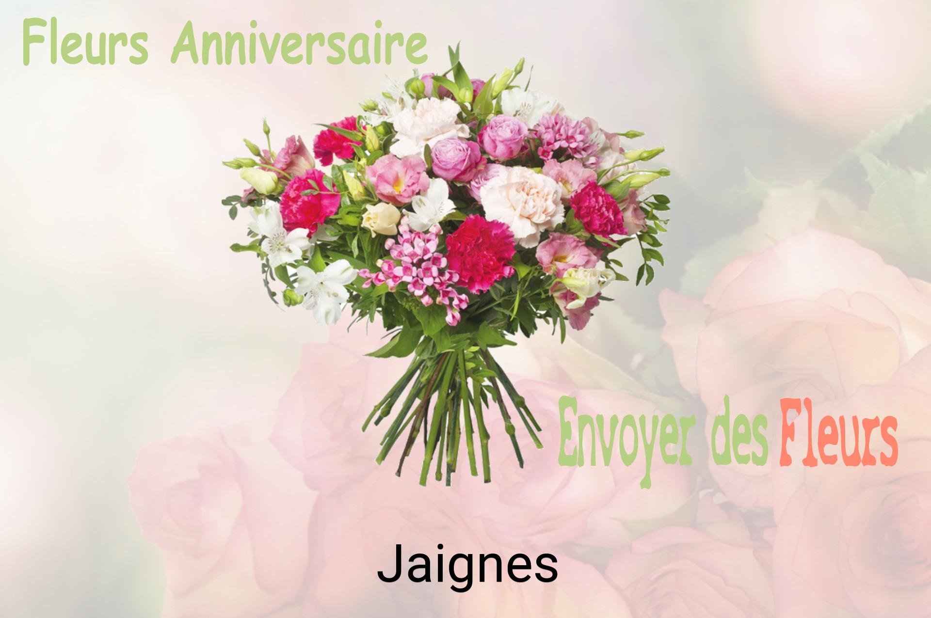 Bouquet de fleurs d’anniversaire livré à Jaignes